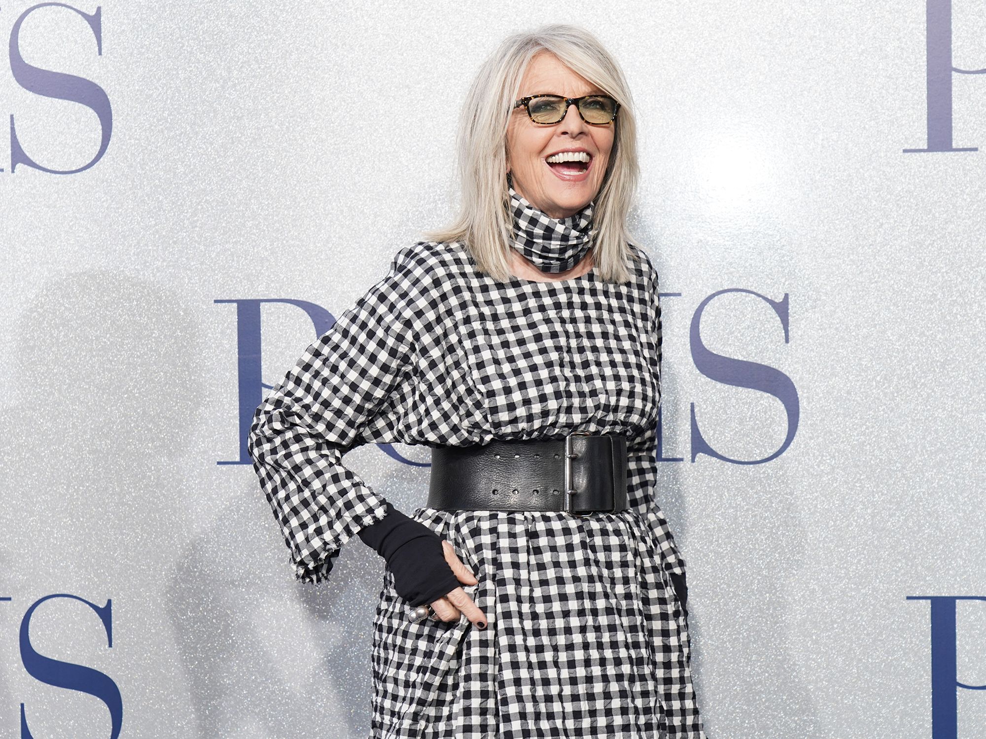 Diane Keaton; 17 Celebrities Who Look Like Gray Hair