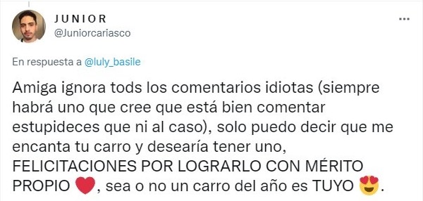 Tuit sobre Cumple el sueño de comprarse un auto; lo comparte en redes y recibe burlas