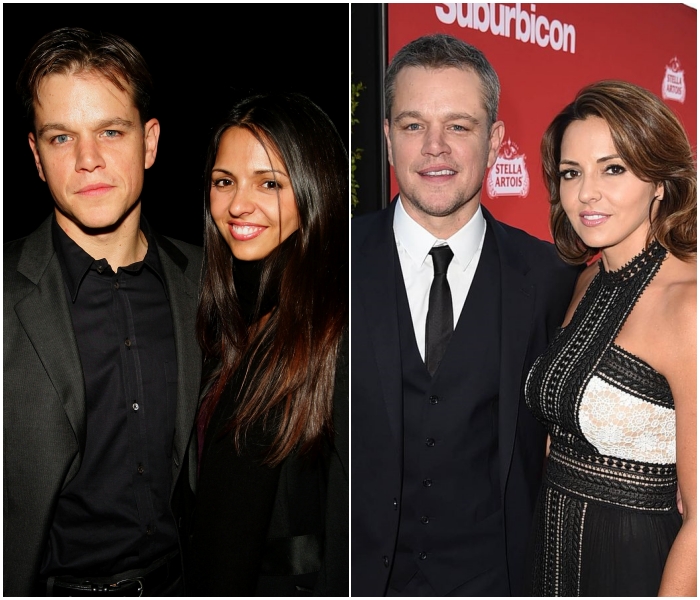 Lucianna Barroso and Matt Damon