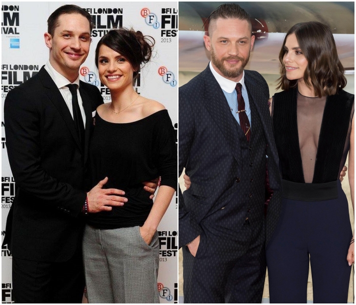 Tom Hardy y Charlotte Riley