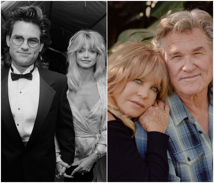 Goldie Hawn y Kurt Russell