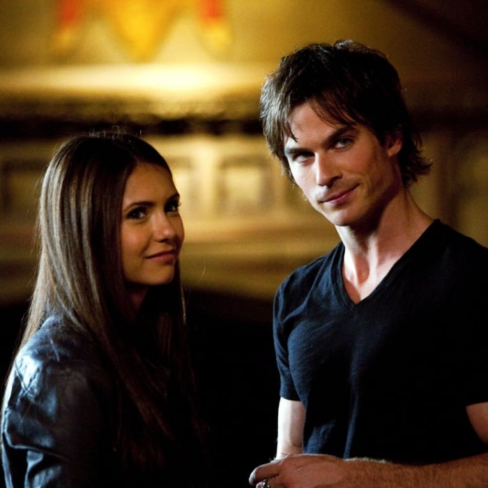 Damon y Elena