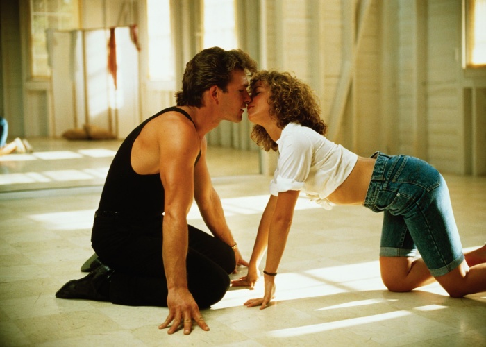 Patrick Swayze y Jennifer Grey