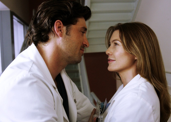 Ellen Pompeo and Patrick Dempsey