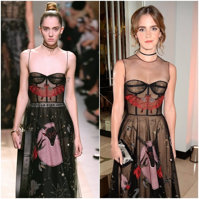 Emma Watson en Dior
