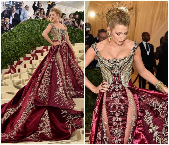 Blake Lively en Atelier Versace