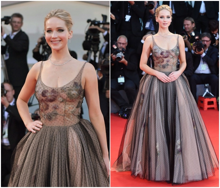 Jennifer Lawrence en Dior