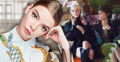 ¡Tranquilo, viejo! Anya Taylor-Joy fue captada fumando y ya la quieren cancelar