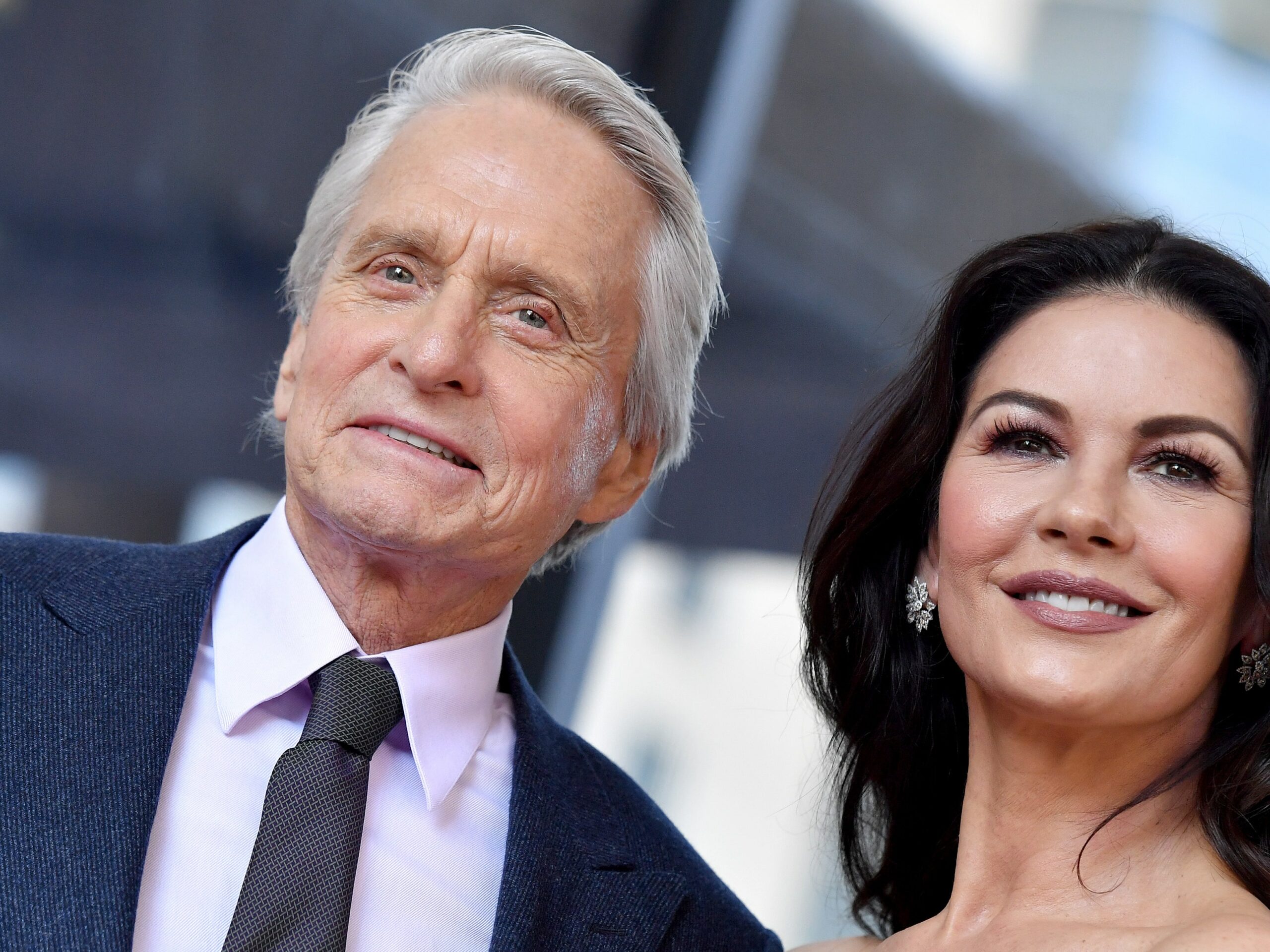 Así celebraron Catherine Zeta-Jones y Michael Douglas su 21 aniversario de casados (1)