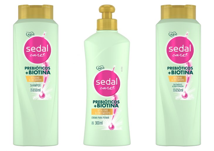 Champu Sedal Care+ Prebióticos y biotina