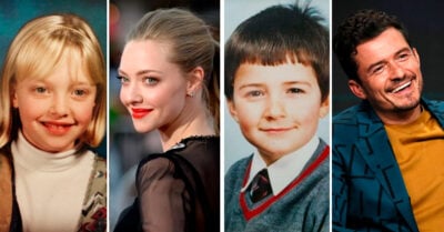 26 Curiosas fotografías de famosos cuando apenas eran unos polluelos VS. hoy en día