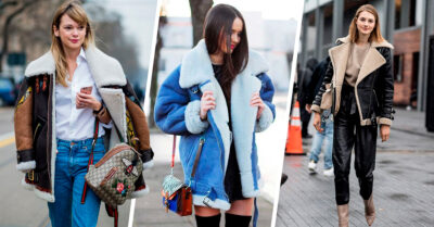15 Grandes outfits con chaqueta de aviador para verte chulísima en invierno