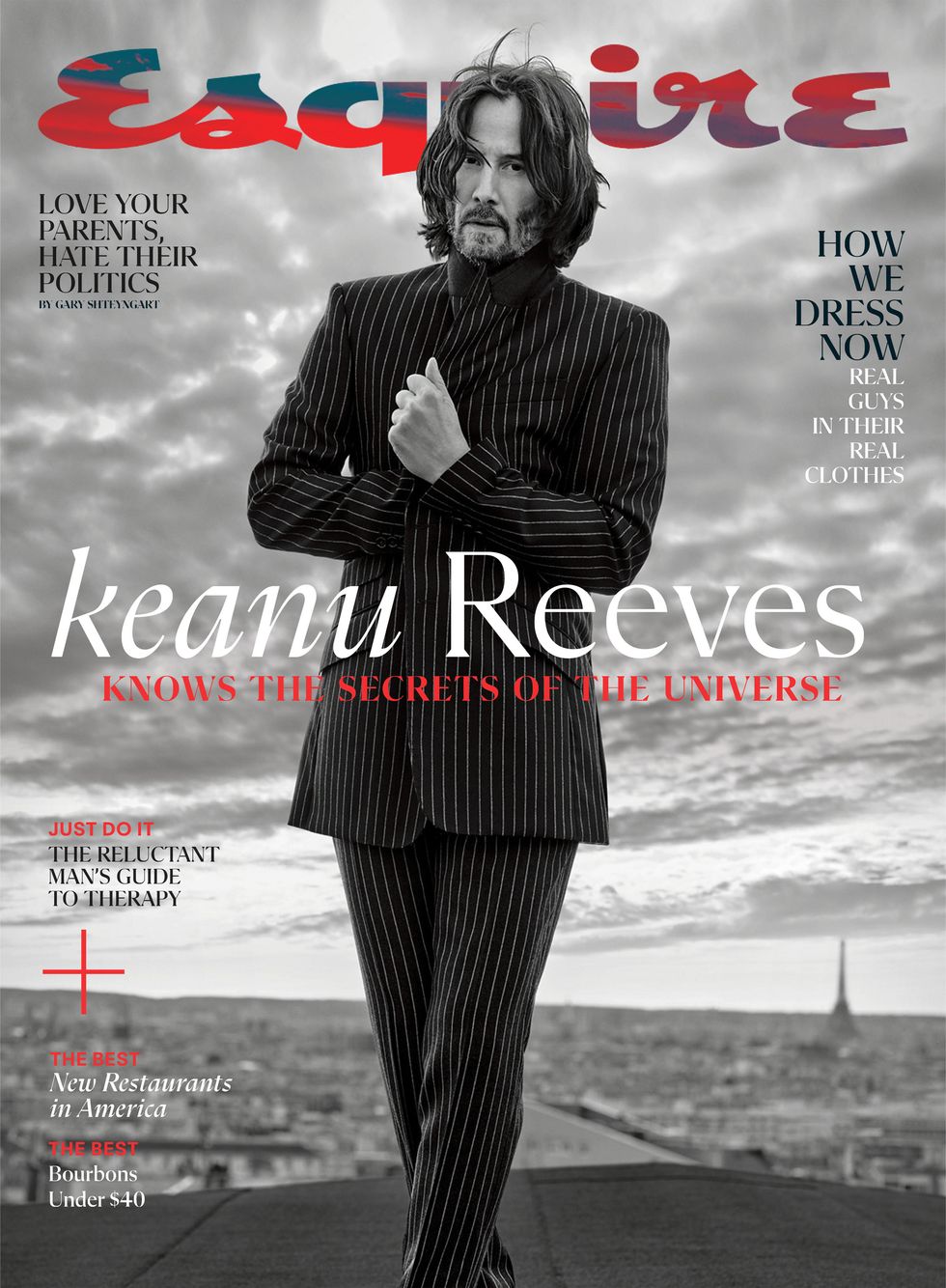 Keanu en portada; Keeanu Reeves para la revista Squire (1)