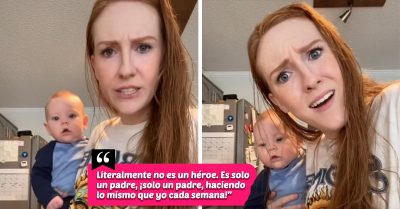 Mamá pide que dejen de llamar “héroes” a los hombres que cuidan de sus propios hijos