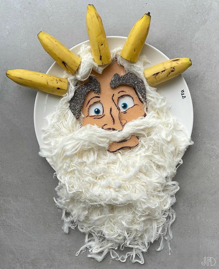 King Triton;  Turn your child's food into cartoons and everyone wants to try your dishes