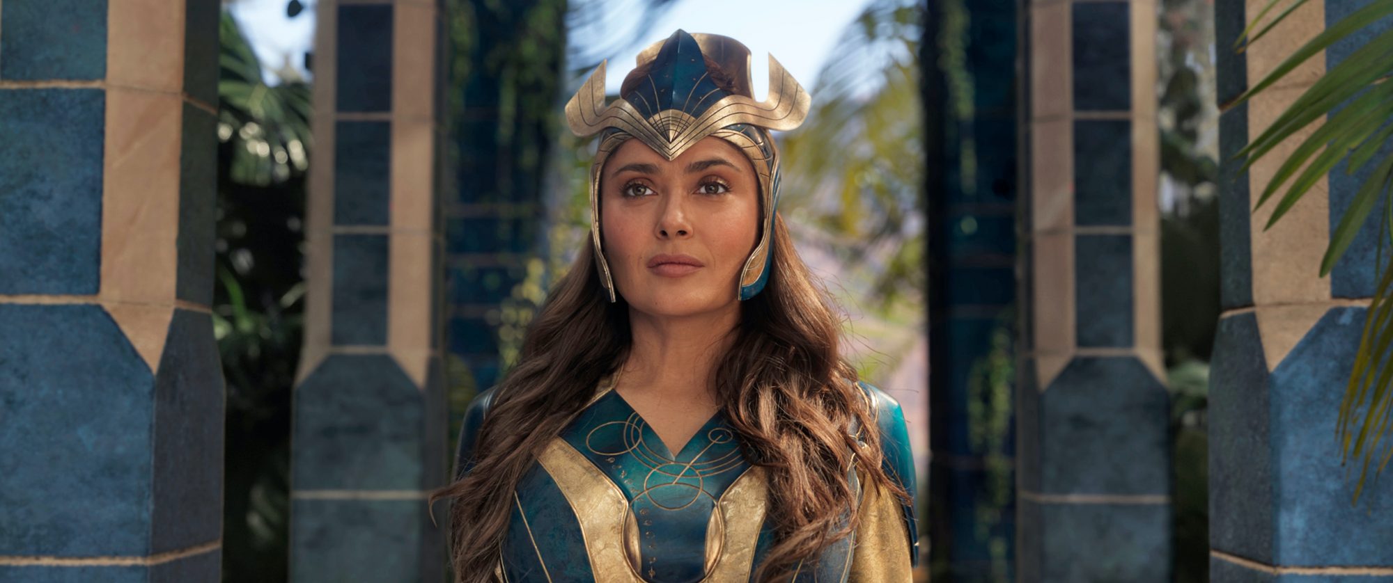 Salma Hayek lloró al ver su 'cara morena' entre los superhéroes de Marvel