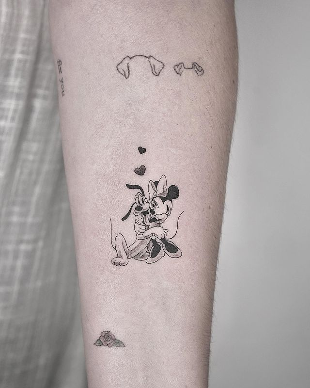 Tattoos inspired by Disney characters 