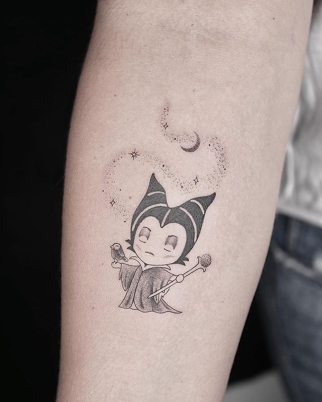Tattoos inspired by Disney characters 