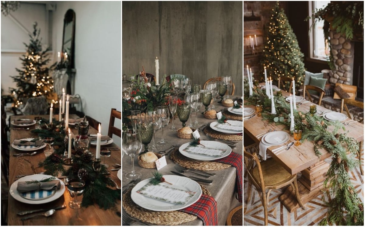 table decoration;  Christmas decoration trends 2021