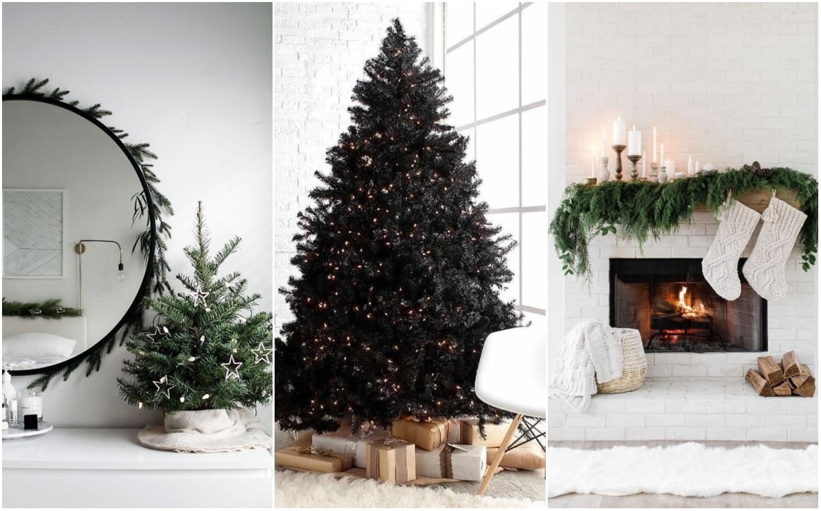 MINIMALISM;  Christmas decoration trends 2021