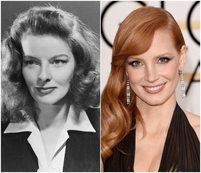 Katharine Hepburn Vs. Jessica Chastain