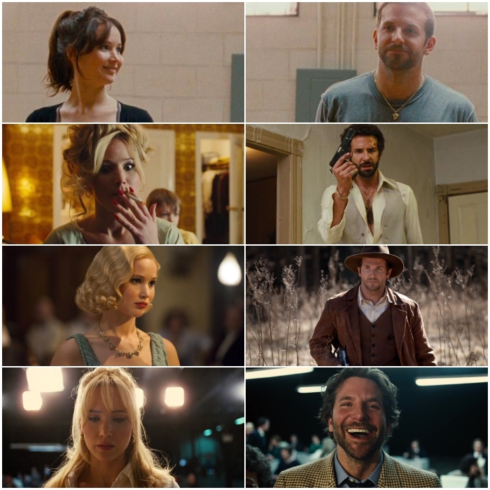 Jennifer Lawrence y Bradley Cooper