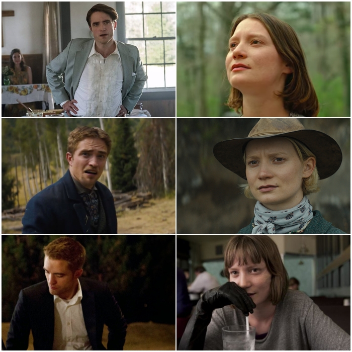 Robert Pattinson and Mia Wasikowska