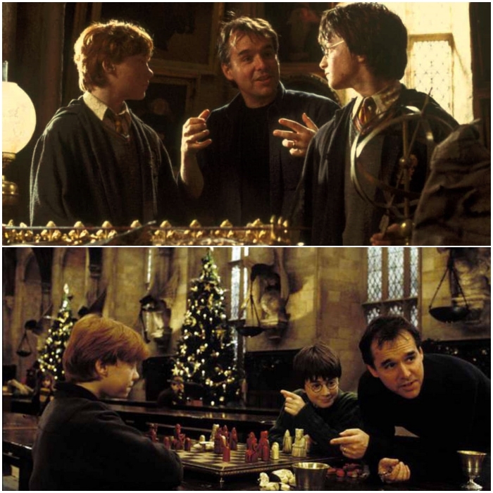 Harry Potter y Chris Columbus