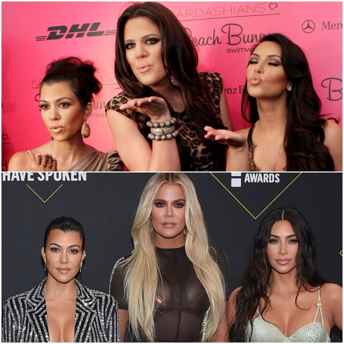 Kim, Khloe y Kourtney Kardashian