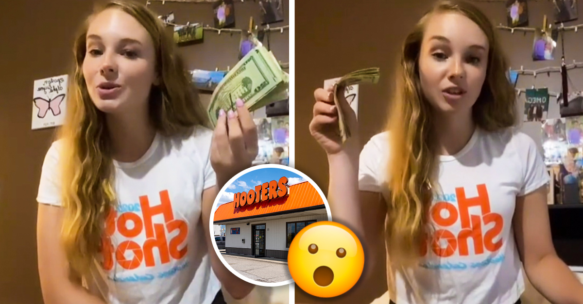 Hooters waitress reveals how much she makes in tips and it's more than