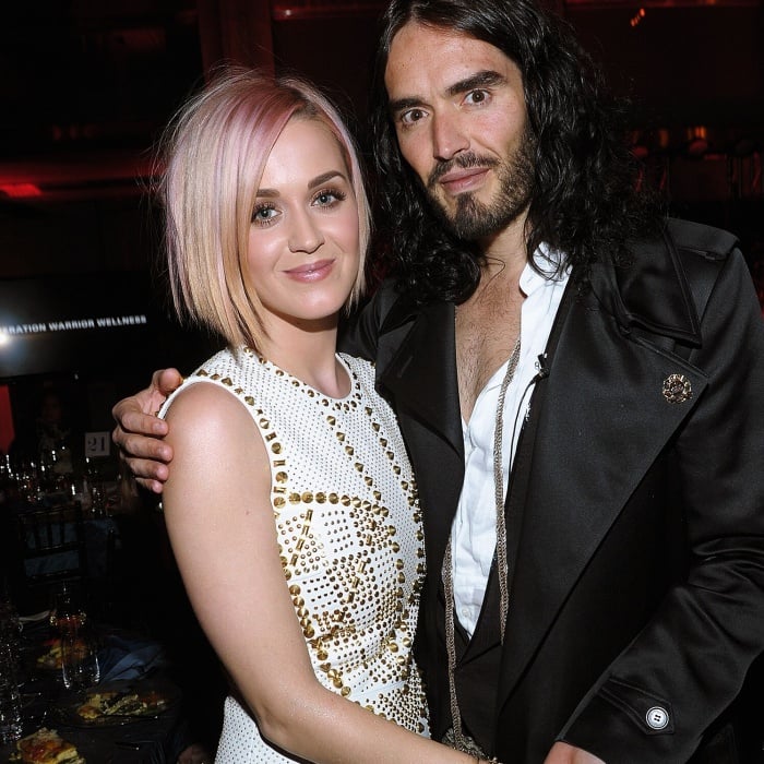 Katy Perry y Russell Brand