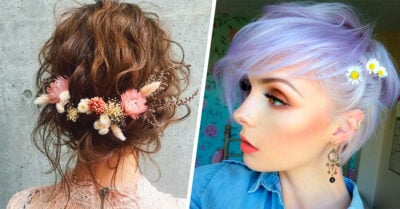 15 Hermosos tocados de flores, ideales si vas a tener una boda estilo ‘boho’