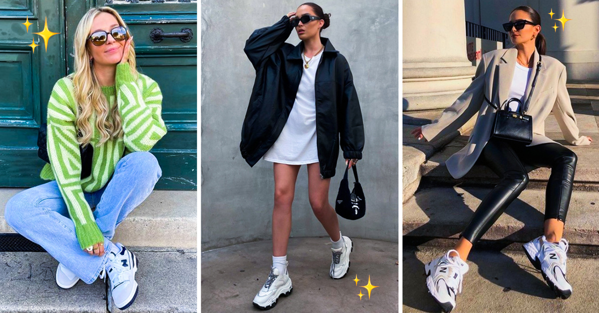 Tenis modernos para un look arriesgado si creciste en los 80