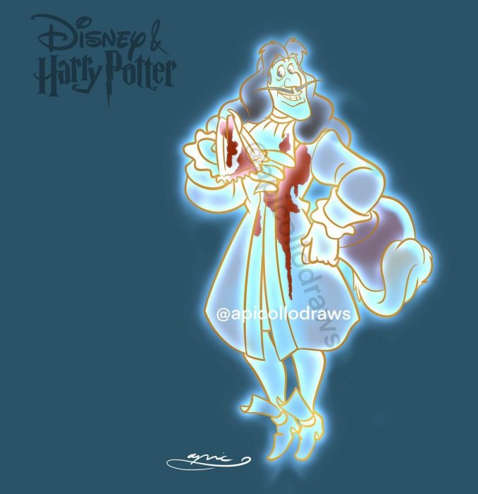 Captain Hook as Blood Baron