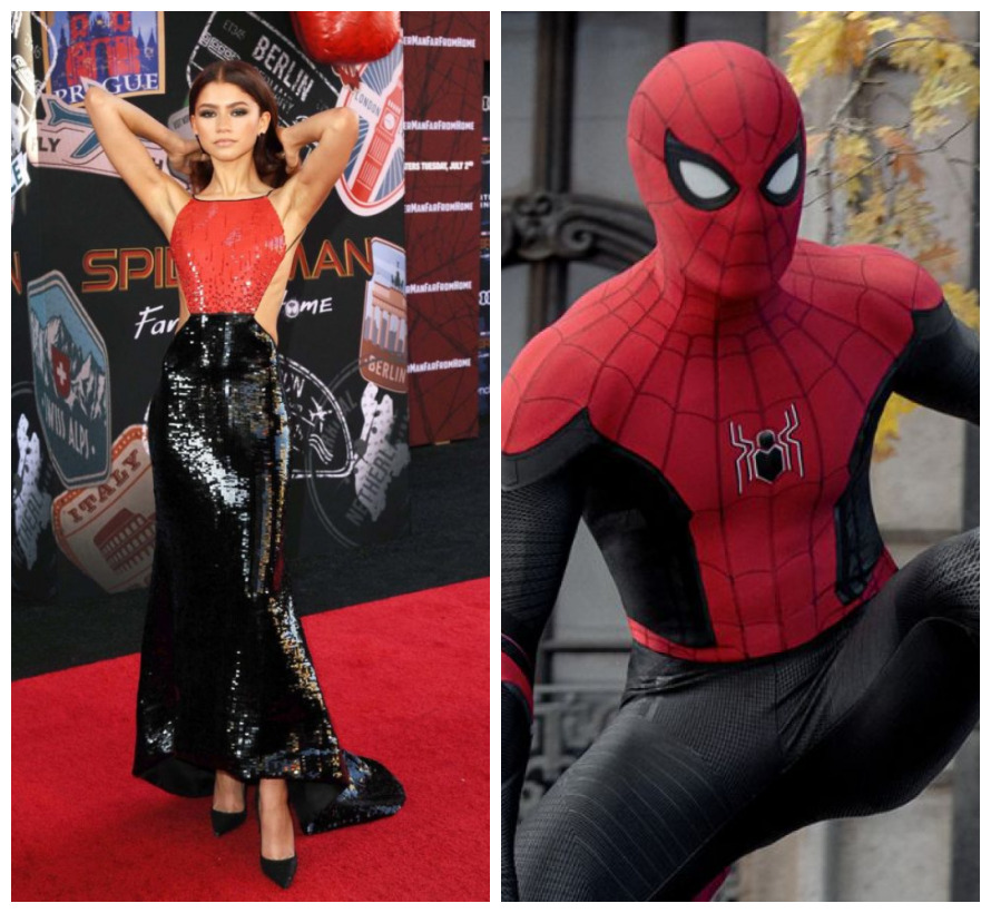 Zendaya's looks that remind us of Spider-Man characters