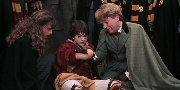 Escena Harry Potter ;7 Reglas que los actores de 'Harry Potter' tuvieron que cumplir