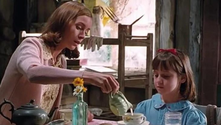 Escena de la película de 1996 Matilda