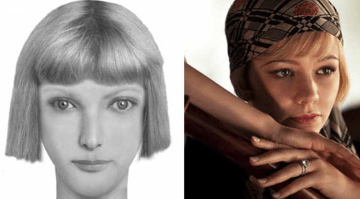 imagen comparativa del personaje Daisy Buchanan "El Gran Gatsby"