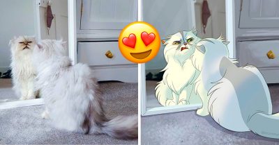 Ilustradora toma las imágenes de tus mascotas y las transforma en personajes de películas de Disney