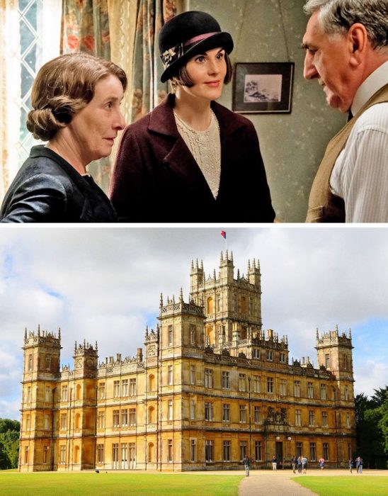 El castillo de Highclere de Downton Abbey; Casas de pelis y series que puedes rentar en Airbnb