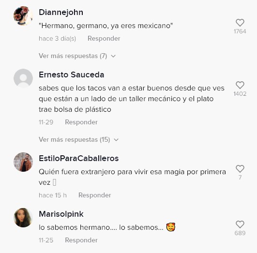 Comentarios sobre chico comiendo tacos 