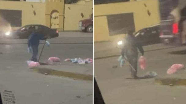 Frustrated, salesman threw away all his cotton candy because he didn't sell a single one