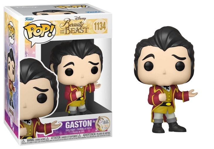 Funko Pop de Gaston personaje de la bella y la bestia 