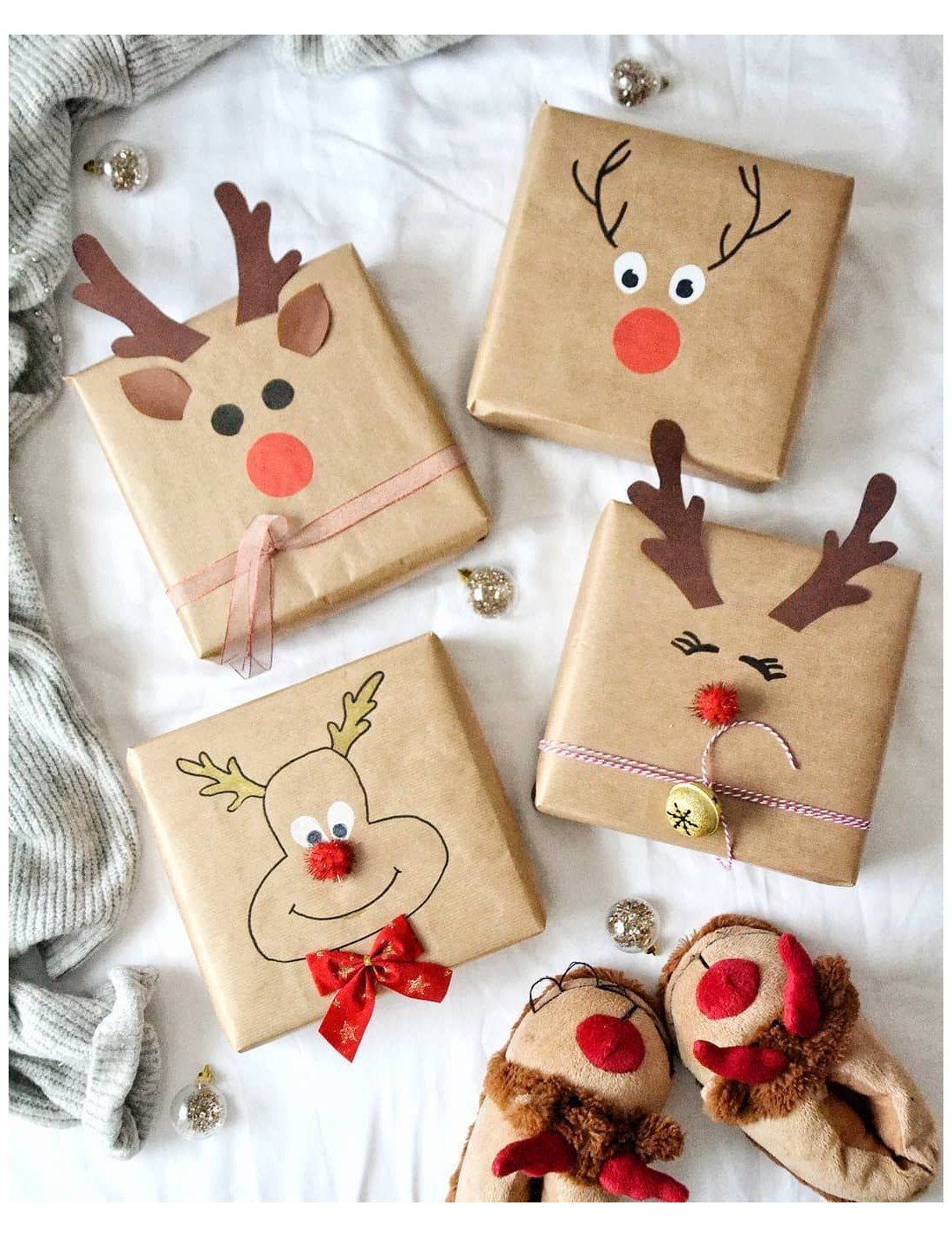 Maneras de envolver regalos navideños