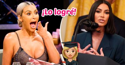 ¡Lo logró, por fin lo logró! Kim Kardashian aprueba su examen de primer año de Derecho