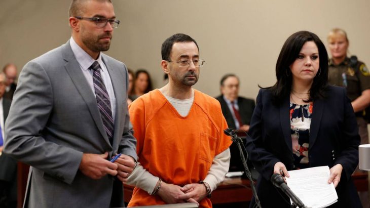 Las víctimas de Larry Nassar recibirán una indemnización de 380 millones de dólares 