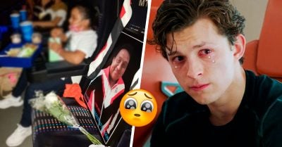 Llevó la foto de su esposo fallecido al estreno de ‘Spider-Man: No Way Home’ porque era su último deseo