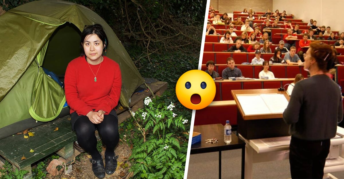Teacher In The UK Spent 2 Years Living In A Tent Because Of Her Very 