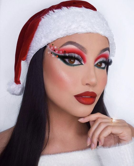 15 Maquillajes navideños ser la reina del