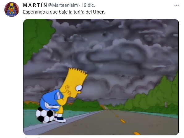 Memes sobre el aumento de tarifas en Uber y Didi